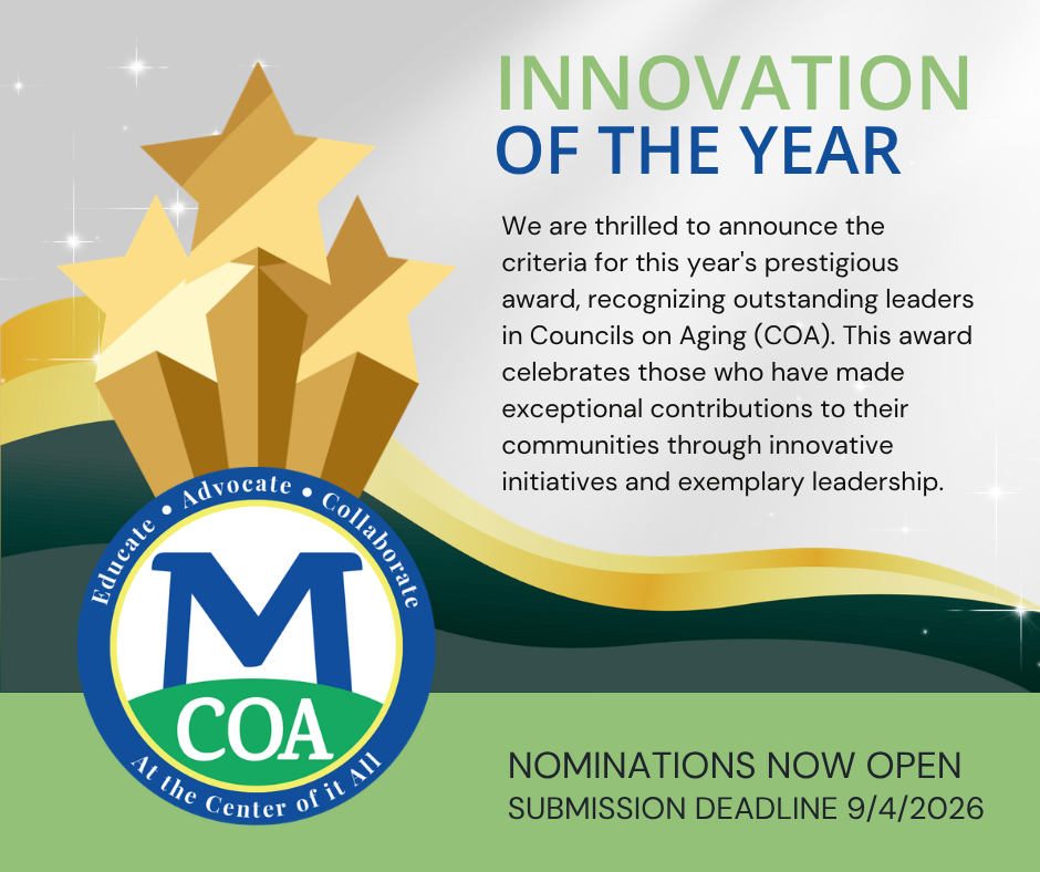 Innovation of the Year Graphic announcing Innovation award